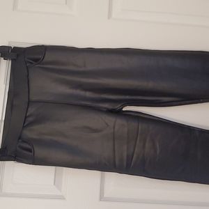 Women's leather pants